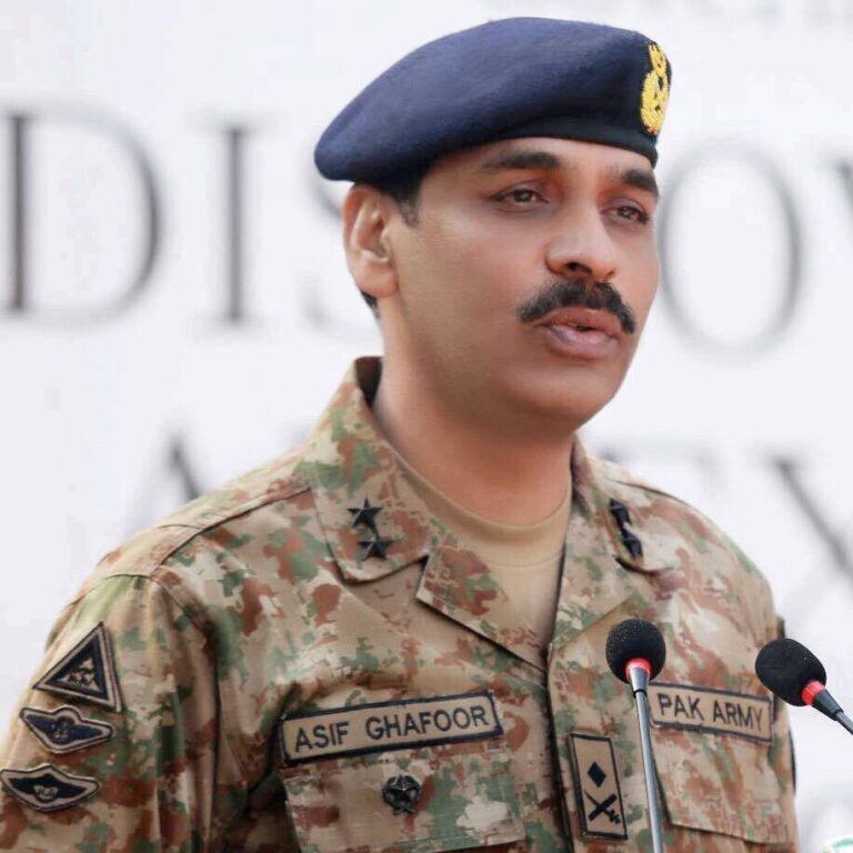 Maj Gen Asif Ghafoor Biography