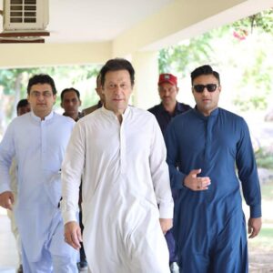 Imran Khan with Zulfi