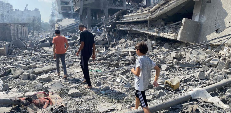 UN relief chief calls Gaza war a ‘betrayal of humanity’