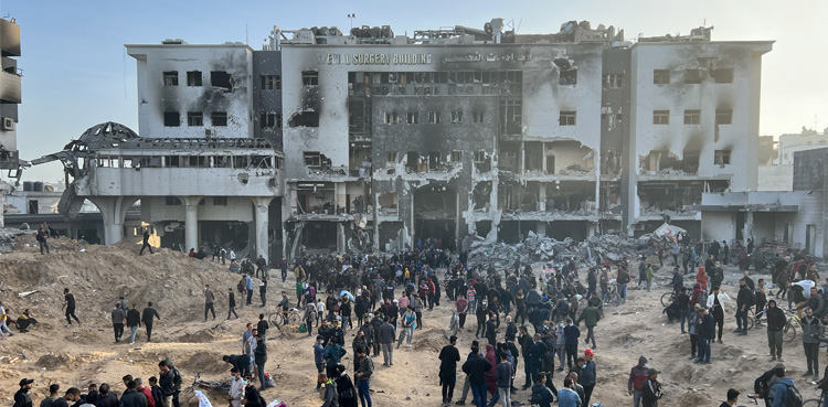 Gaza’s Al-Shifa hospital in ruins after 6 months of Israeli attacks: WHO