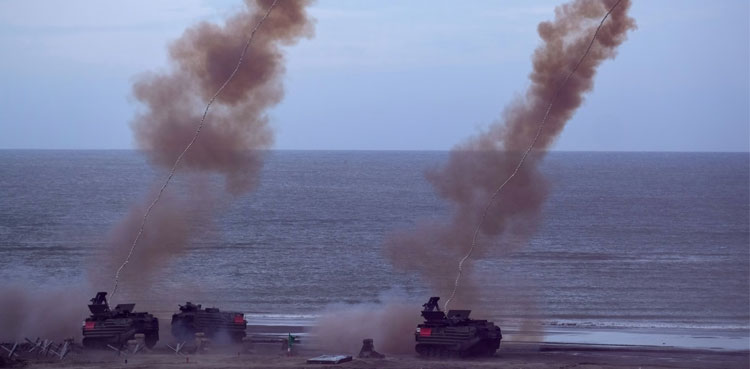 China conducts military drills in South China Sea