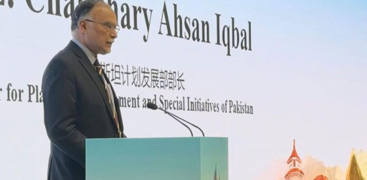 Ahsan Iqbal announces establishment of Creative Industries, Blue Economy units