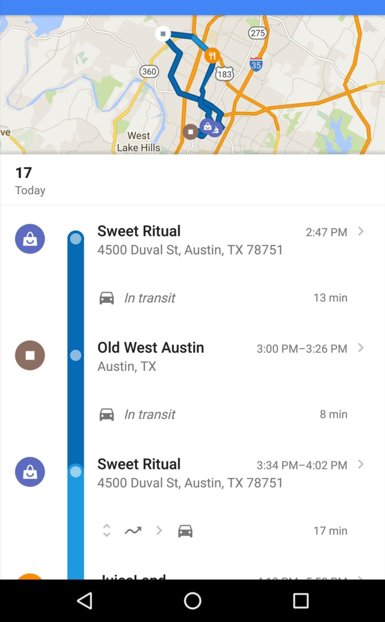 Android Studio Timeline Exploring Google Timeline: Visualizing Your Location History - Infostarr