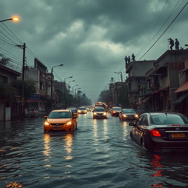monsoon rains